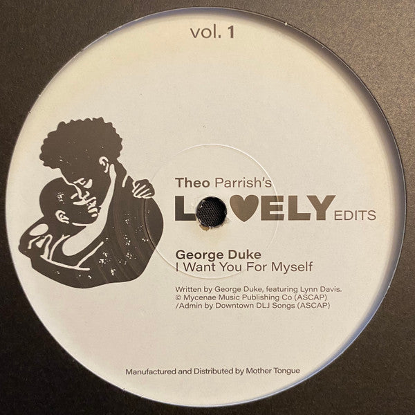 Theo Parrish’s Lovely Edits Vol 1 | Mint (M) Generic