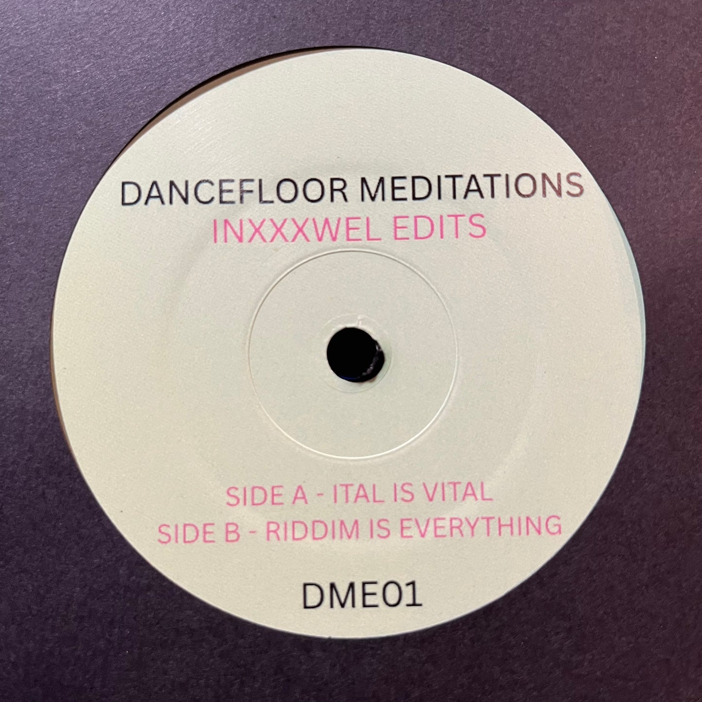 Ital Is Vital / Riddim Is Everything (7" VINYL) | Mint (M) Generic - DISCO *NEW*