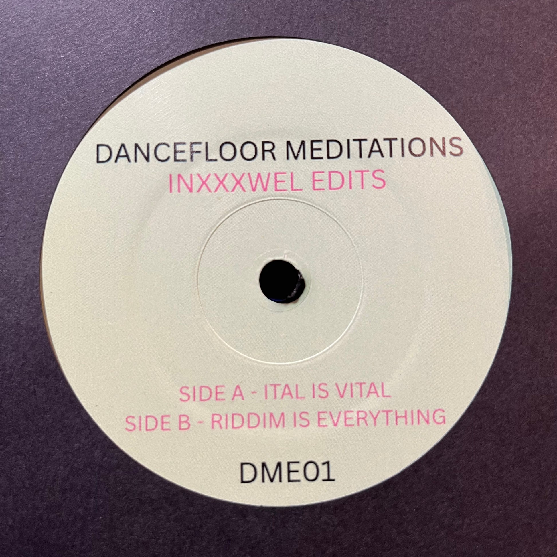Ital Is Vital / Riddim Is Everything (7" VINYL) | Mint (M) Generic - DISCO *NEW*