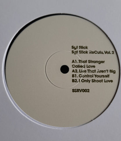 Sgt Slick ReCuts Vol. 2 (VINYL) | - DISCO *NEW*