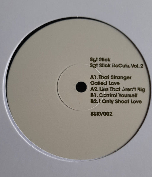Sgt Slick ReCuts Vol. 2 (VINYL) | - DISCO *NEW*