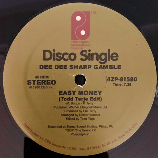 Easy Money (12" VINYL) | Mint (M) Mint (M) - DISCO *NEW*