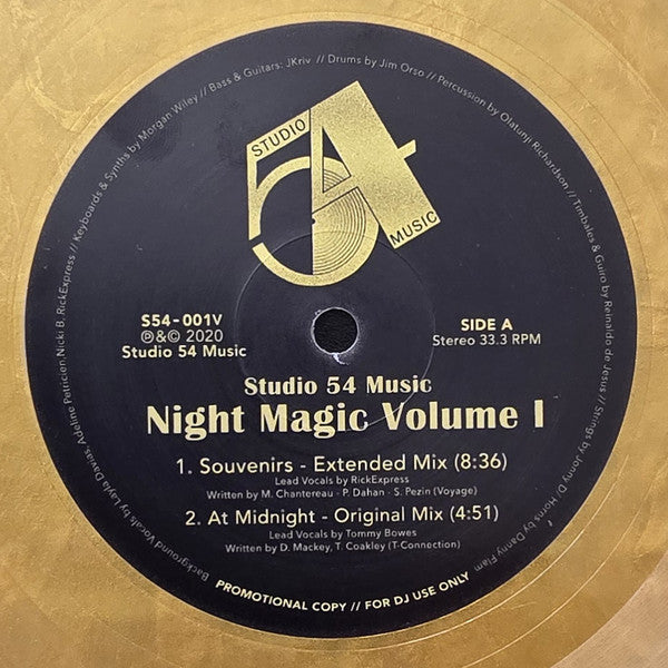 Night Magic Vol. I - The Disco Mixes 2020 (GOLD VINYL) | Mint (M) Mint (M) - DISCO *NEW*