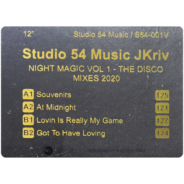 Night Magic Vol. I - The Disco Mixes 2020 (GOLD VINYL) | Mint (M) Mint (M) - DISCO *NEW*