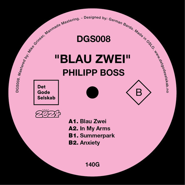 Philipp Boss - Blau Zwei | Mint (M) Mint (M) - DISCO *NEW*
