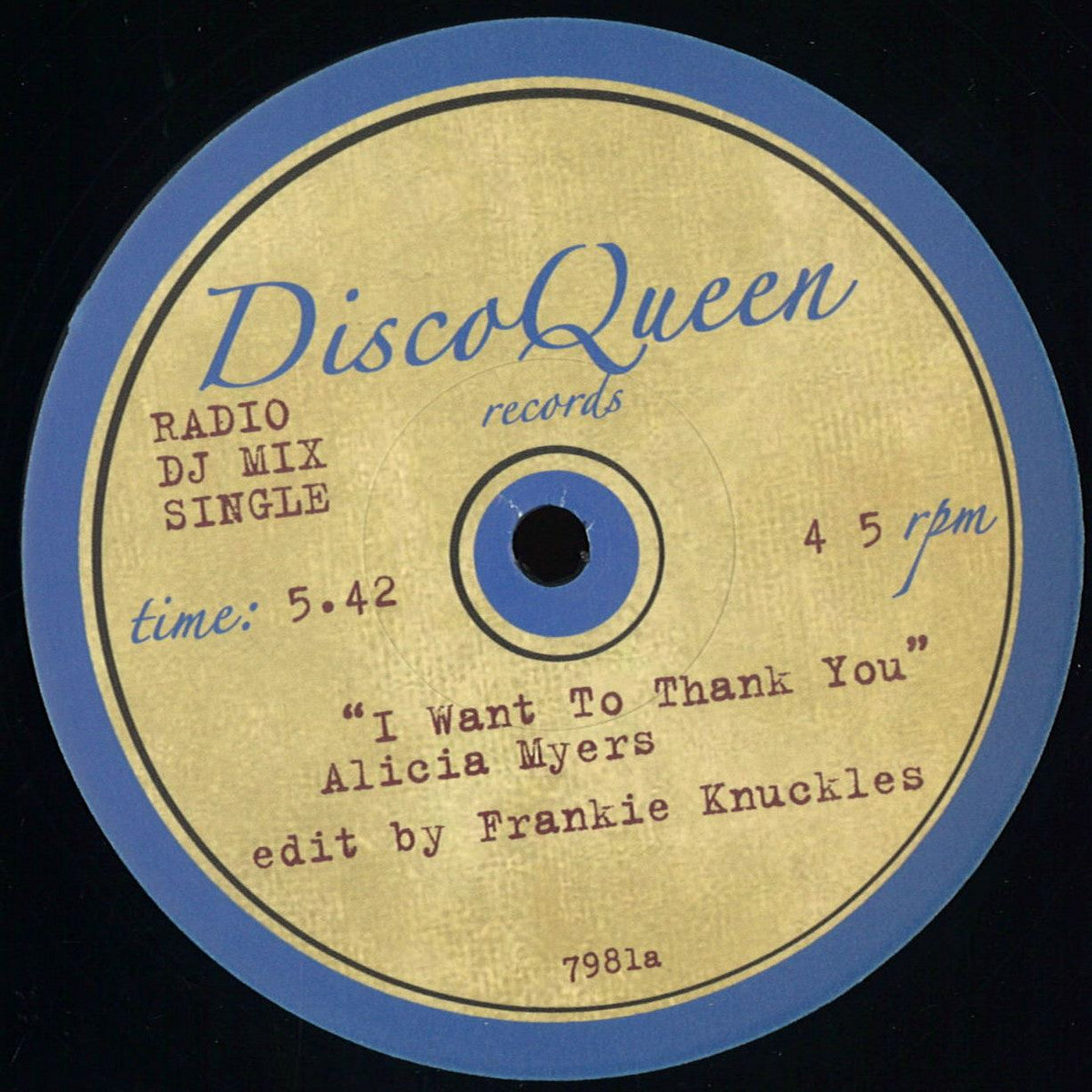 Alicia Myers / First Choice - I Want To Thank You / Let No Man Put Asunder (VINYL 12" Disco Queen) | NEW - DISCO *NEW*