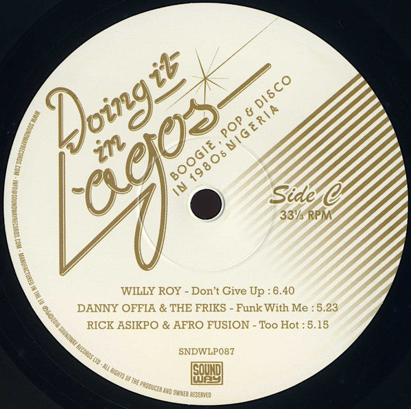 Doing It In Lagos (Boogie, Pop & Disco In 1980s Nigeria) (3LP) | Mint (M) Excellent (EX) - DISCO *SEALED/DINGED*