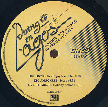 Doing It In Lagos (Boogie, Pop & Disco In 1980s Nigeria) (3LP) | Mint (M) Excellent (EX) - DISCO *SEALED/DINGED*