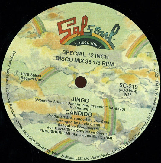 Jingo / Thousand Finger Man (VINYL) | Mint (M) Generic - DISCO *SEALED*