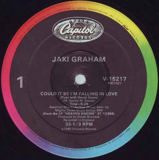 Jaki Graham - Could It Be I'm Falling In Love | Mint (M) Near Mint (NM) - DISCO *SEALED*