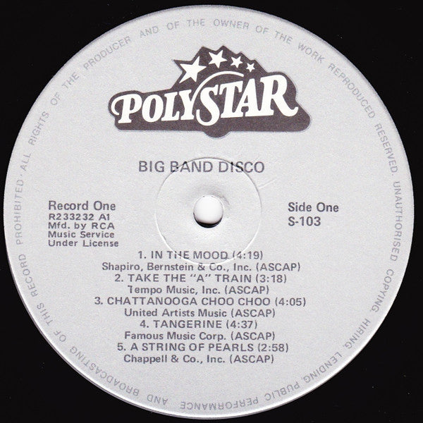 Chattanooga Disco Band - Big Band Disco *SEALED* | Mint (M) Mint (M) - DISCO / SEALED