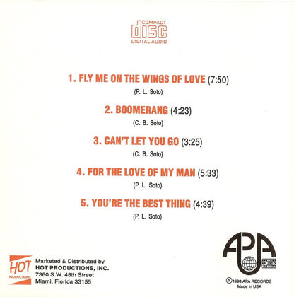 Fly Me On The Wings Of Love (CD) | Mint (M) Excellent+ (EX+) - DISCO *SEALED*