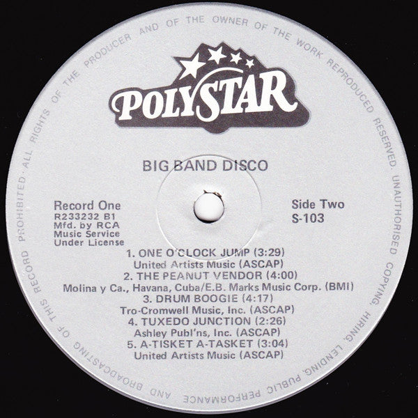 Chattanooga Disco Band - Big Band Disco *SEALED* | Mint (M) Mint (M) - DISCO / SEALED