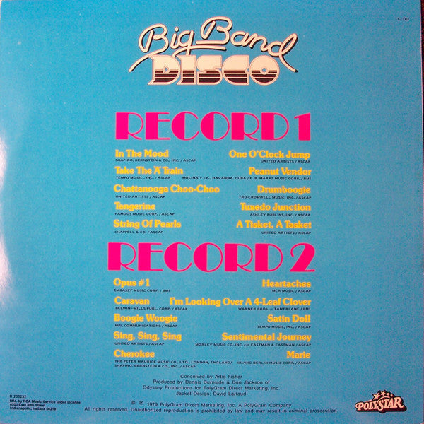 Chattanooga Disco Band - Big Band Disco *SEALED* | Mint (M) Mint (M) - DISCO / SEALED