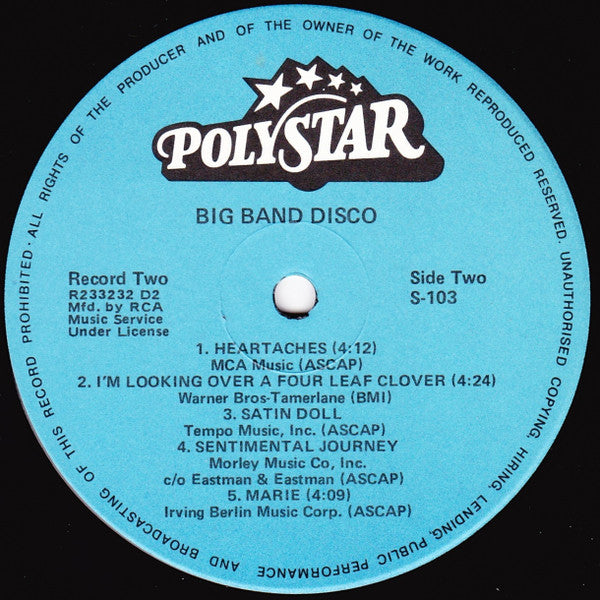 Chattanooga Disco Band - Big Band Disco *SEALED* | Mint (M) Mint (M) - DISCO / SEALED