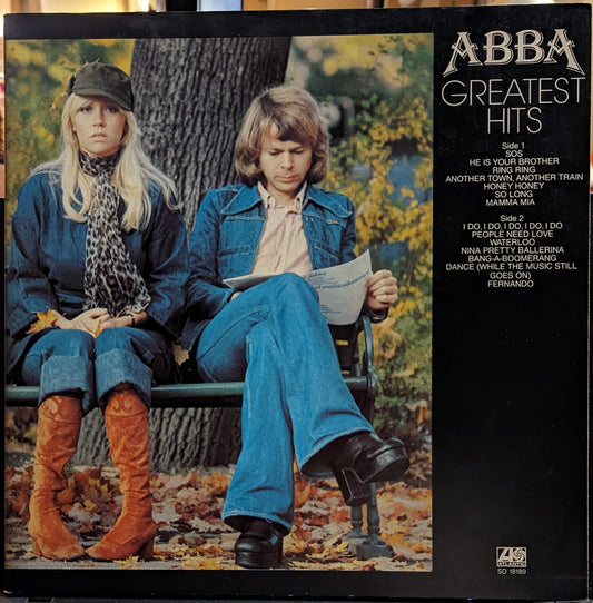 ABBA Greatest Hits *PRESWELL - PR* LP Excellent (EX) Near Mint (NM or M-)