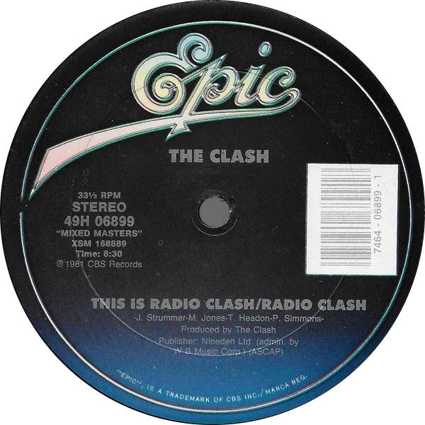 The Clash - This Is Radio Clash / The Magnificent Dance (VINYL LP) | Excellent+ (EX+) Generic - DISCO / USED *EXCELLENT+*