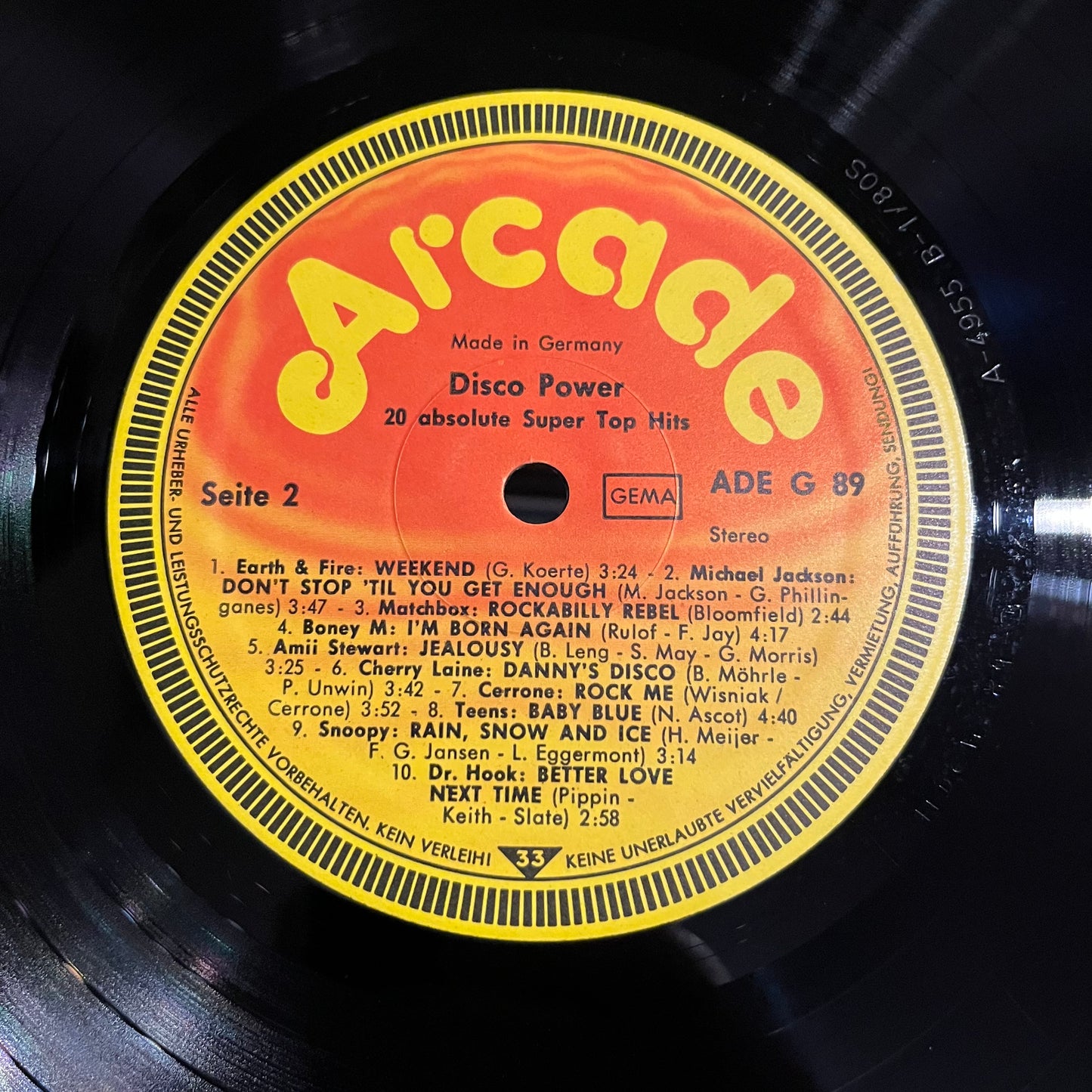 Various - Disco Power | Excellent (EX) Excellent (EX) - DISCO / USED *EXCELLENT+*