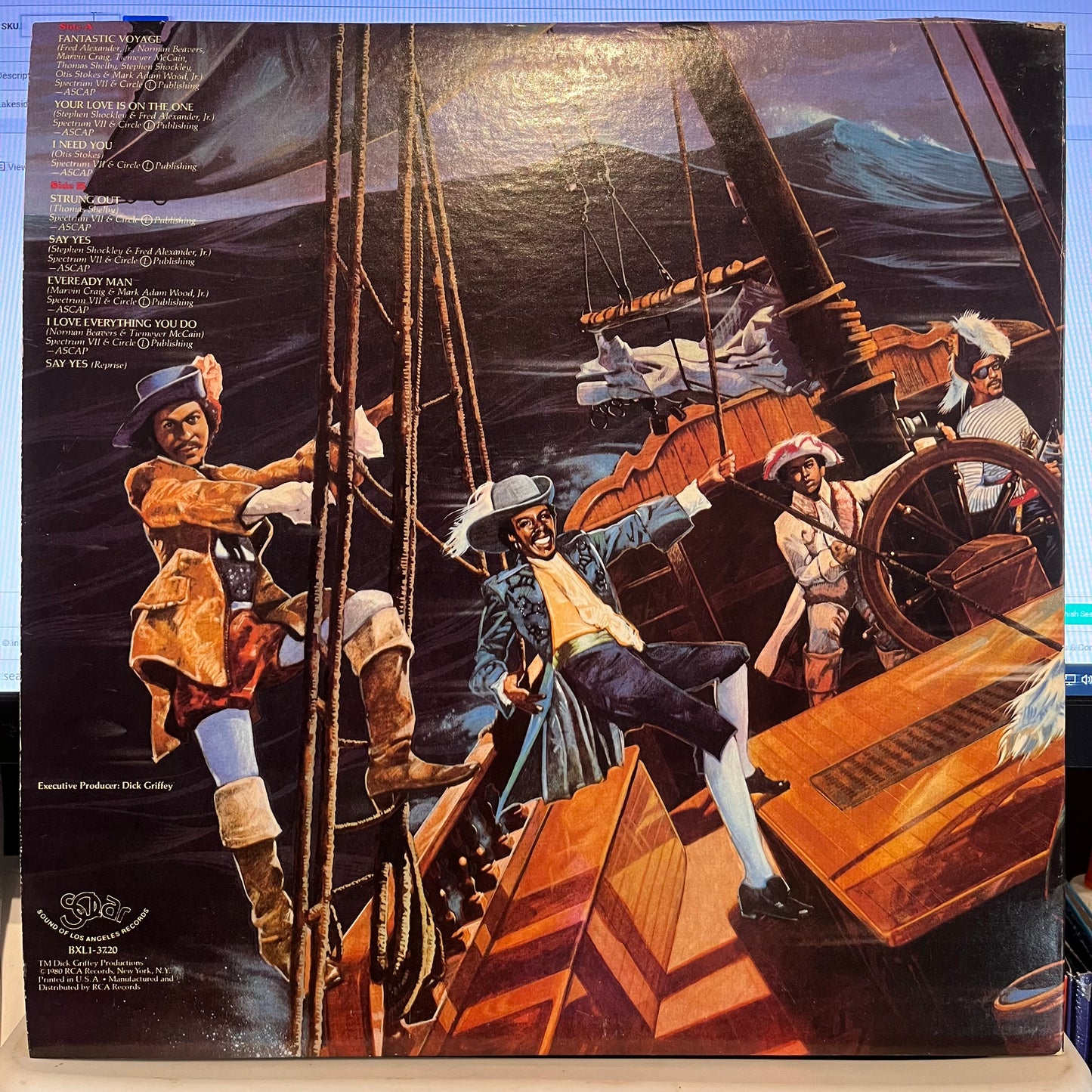 Lakeside Fantastic Voyage LP Excellent (EX) Near Mint (NM or M-)
