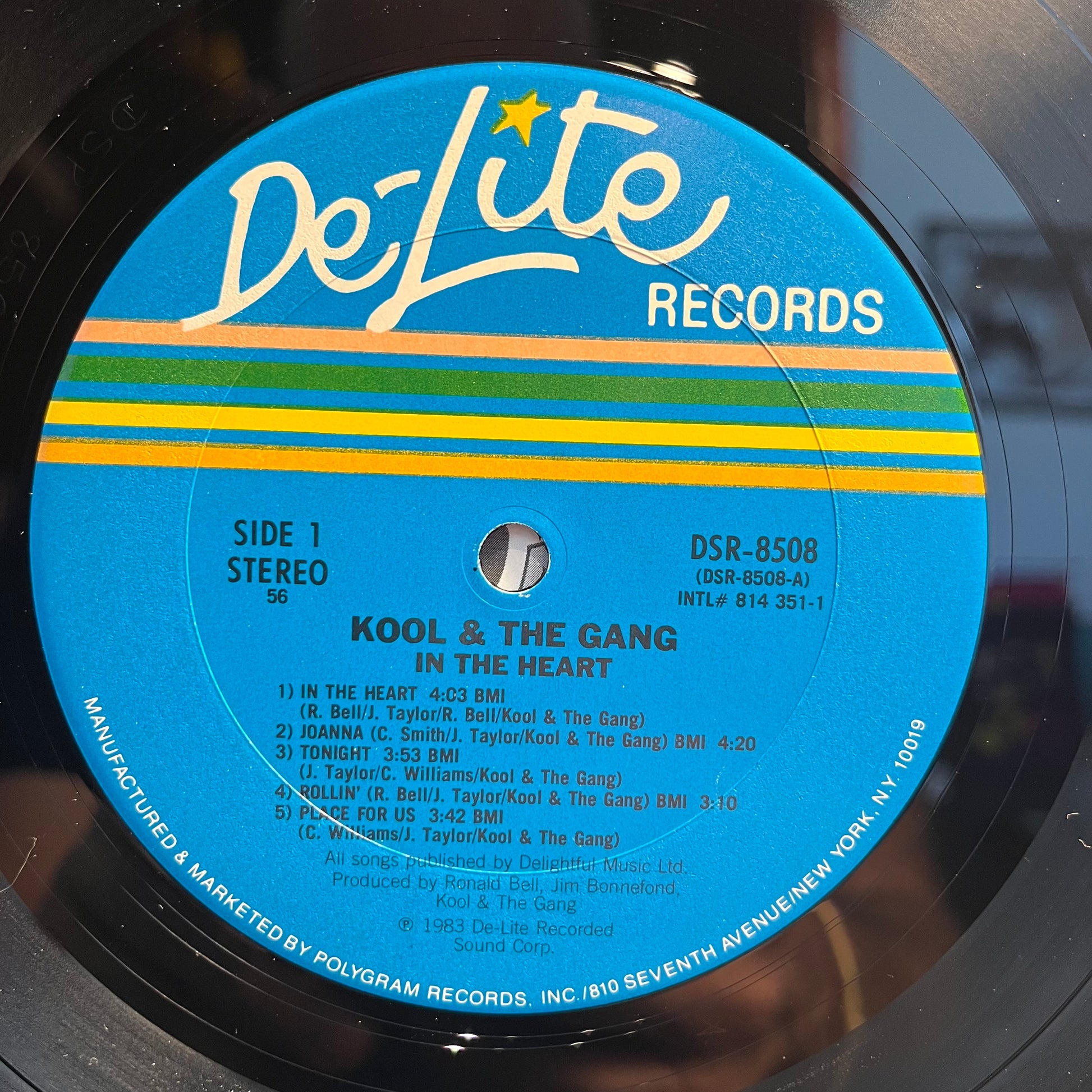 Kool & The Gang - In The Heart *PITMAN - 56* | Excellent (EX) Excellent (EX) - DISCO / USED *EXCELLENT+*