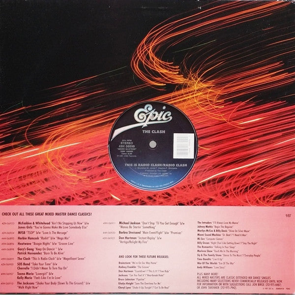The Clash - This Is Radio Clash / The Magnificent Dance (VINYL LP) | Excellent+ (EX+) Generic - DISCO / USED *EXCELLENT+*