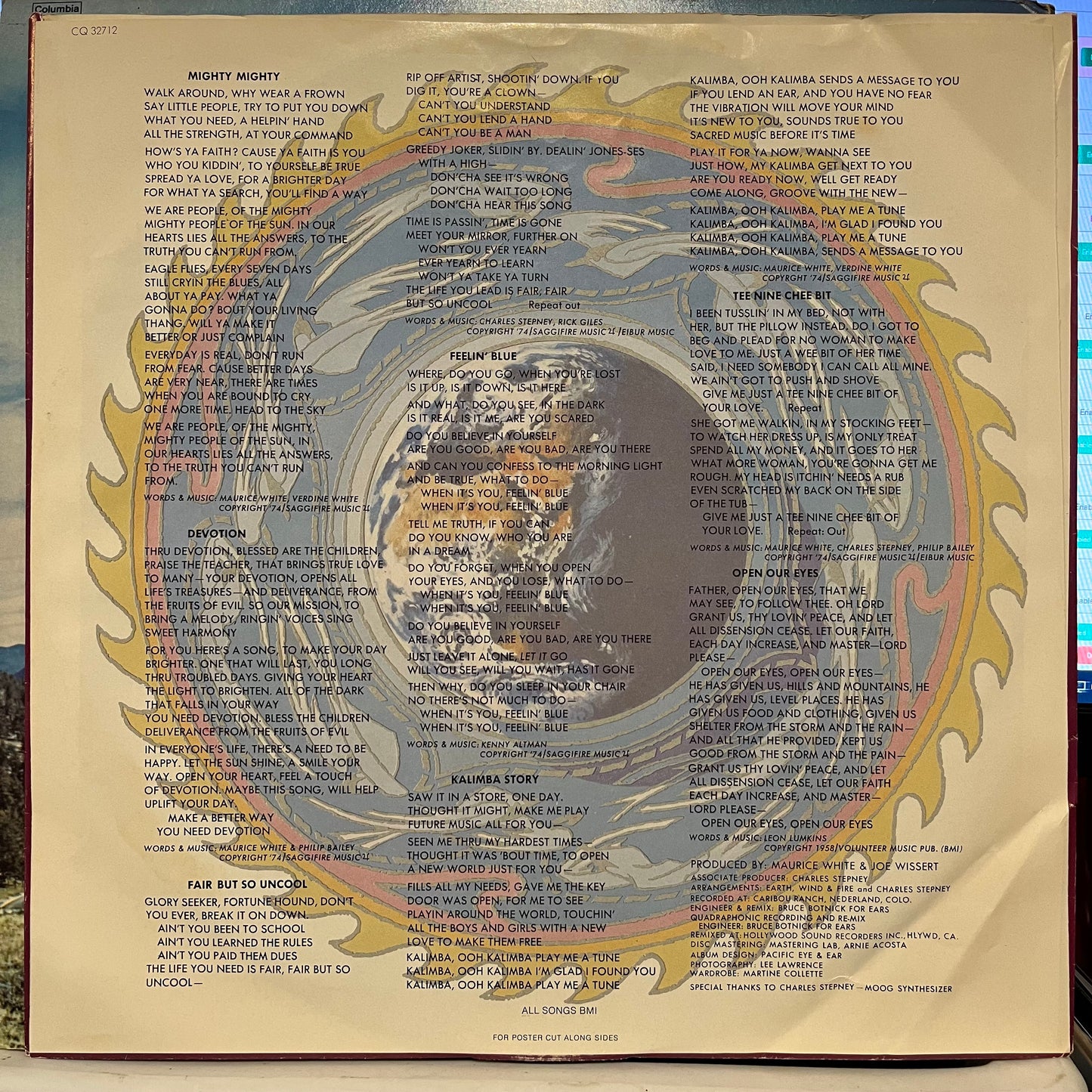 Earth, Wind & Fire - Open Our Eyes | Excellent (EX) Near Mint (NM) - DISCO / USED *EXCELLENT+*