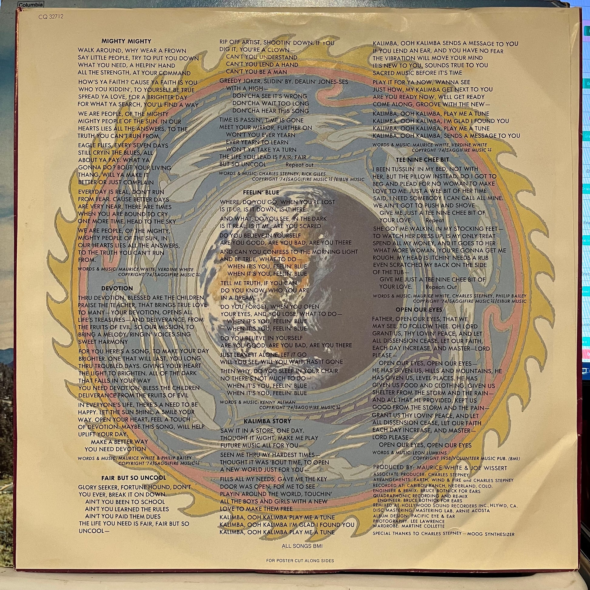 Earth, Wind & Fire - Open Our Eyes | Excellent (EX) Near Mint (NM) - DISCO / USED *EXCELLENT+*