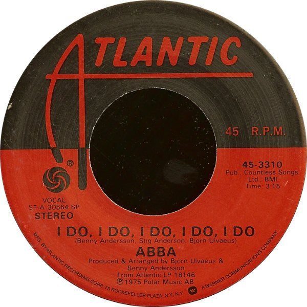 I Do, I Do, I Do, I Do, I Do (7") | Excellent+ (EX+) Near Mint (NM) - DISCO / USED *EXCELLENT+*