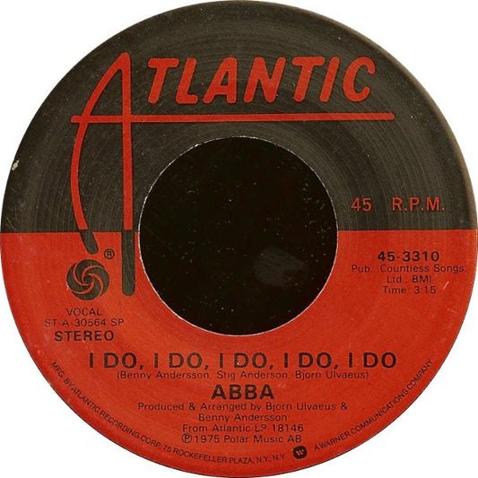 I Do, I Do, I Do, I Do, I Do (7") | Excellent+ (EX+) Near Mint (NM) - DISCO / USED *EXCELLENT+*