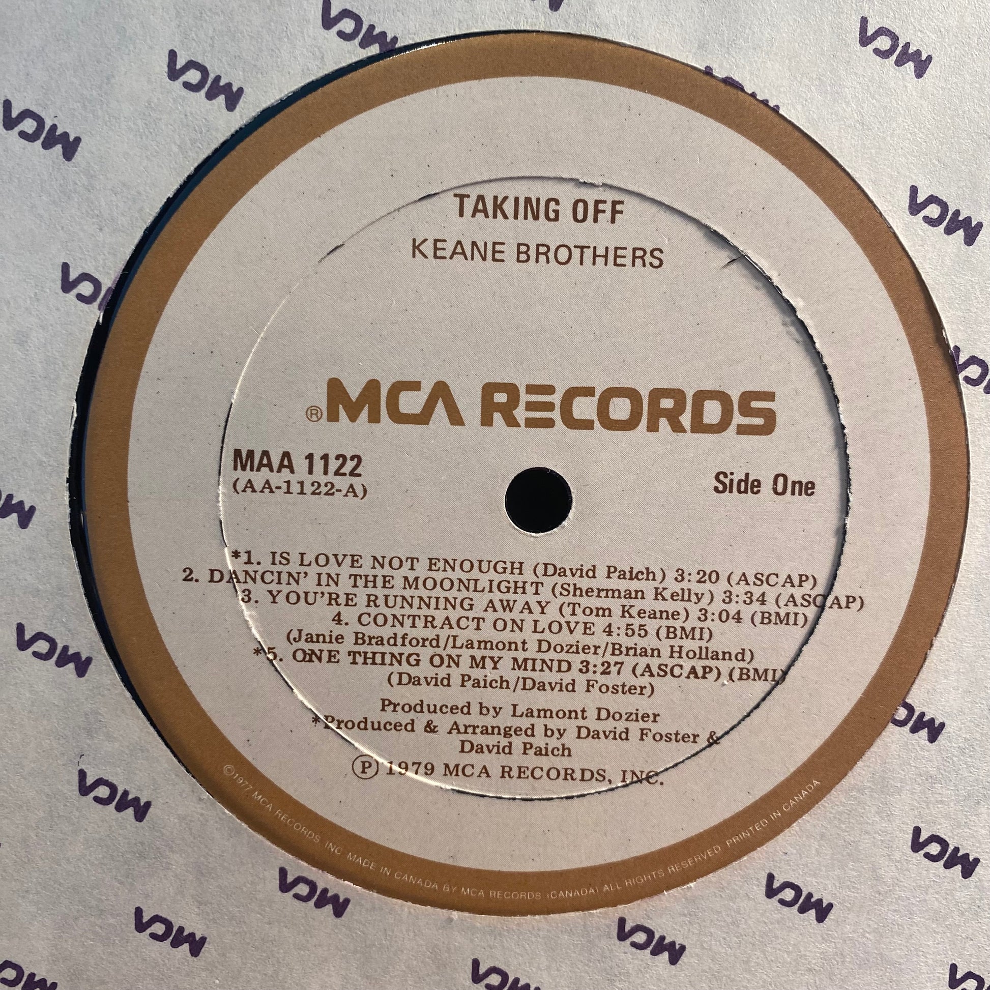 Keane Brothers - Taking Off *SANTA MARIA* | Excellent (EX) Near Mint (NM) - DISCO / USED *EXCELLENT+*