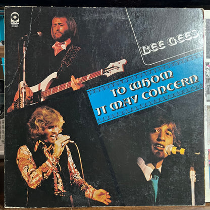 To Whom It May Concern (VINYL) | Excellent (EX) Very Good Plus (VG+) - DISCO / USED *EXCELLENT*