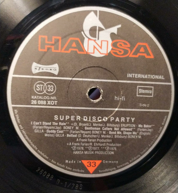 Super Disco Party | Good Plus (G+) Very Good (VG)