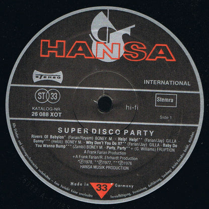 Super Disco Party | Good Plus (G+) Very Good (VG)