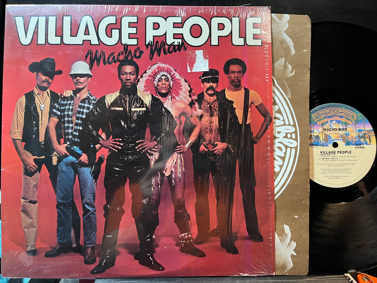Macho Man (VINYL) | Near Mint (NM or M-) Near Mint (NM) - DISCO / USED *NEAR MINT*