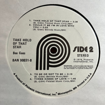 Take Hold Of That Star (VINYL) | Near Mint (NM) Very Good (VG) - DISCO / USED *NEAR MINT*