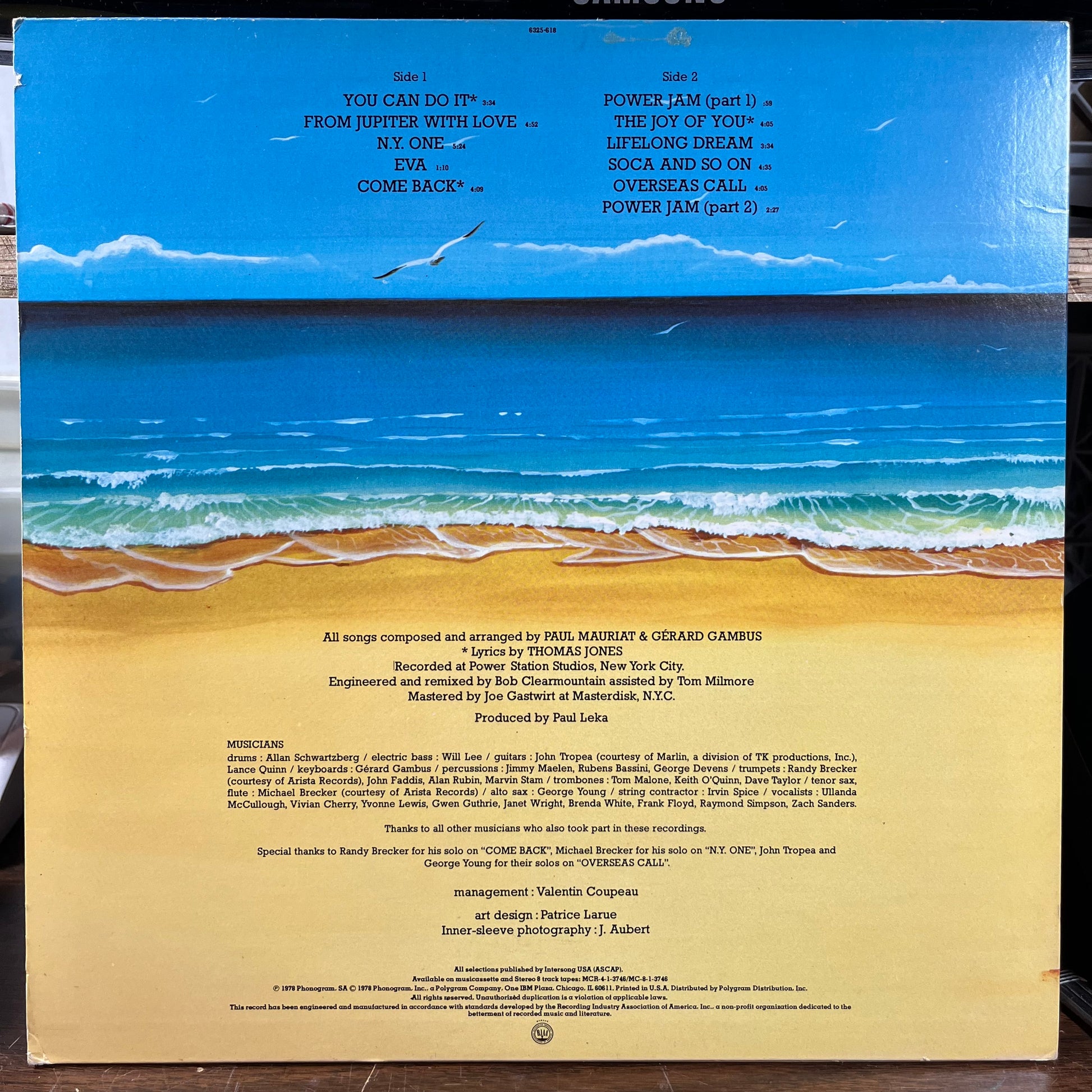 Overseas Call (LP) | Near Mint (NM) Excellent+ (EX+) - DISCO / USED *NEAR MINT*