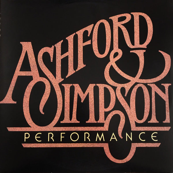 Ashford & Simpson - Performance | Near Mint (NM) Excellent (EX) - DISCO / USED *NEAR MINT*