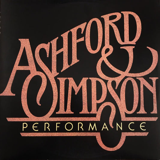 Ashford & Simpson - Performance | Near Mint (NM) Excellent (EX) - DISCO / USED *NEAR MINT*