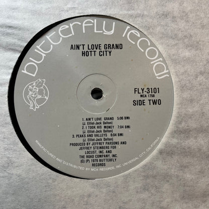 Hott City - Ain't Love Grand (VINYL LP BUTTERFLY FLY-3101 1979) | USED Near Mint (NM or M-) Very Good Plus (VG+) - DISCO / USED *NEAR MINT*
