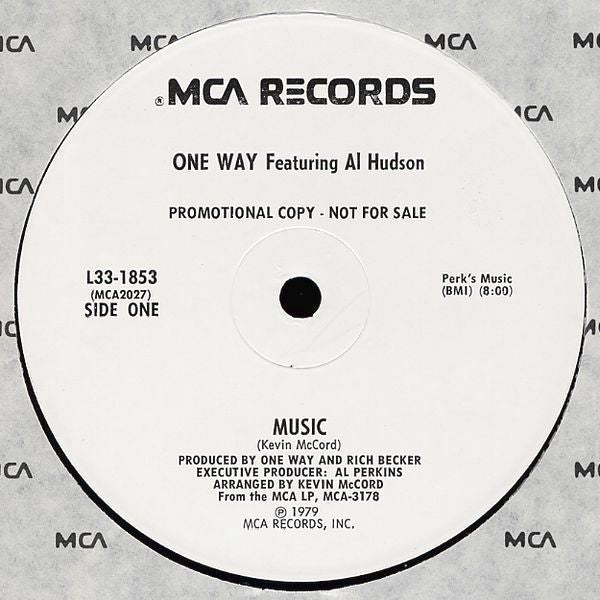 One Way - Music (VINYL) | Near Mint (NM) Generic - DISCO / USED *NEAR MINT*