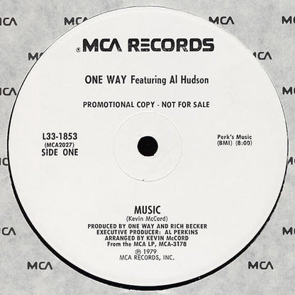 One Way - Music (VINYL) | Near Mint (NM) Generic - DISCO / USED *NEAR MINT*