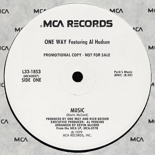 One Way - Music (VINYL) | Near Mint (NM) Generic - DISCO / USED *NEAR MINT*