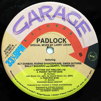 Larry Levan - Padlock (Special Mixes) (vinyl) | Near Mint (NM) Near Mint (NM) - DISCO / USED *NEAR MINT*