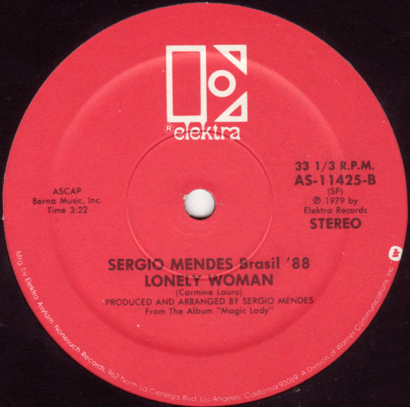 Sergio Mendes & Brasil '88 I'll Tell You 12" Near Mint (NM or M-) Near Mint (NM or M-)