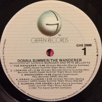 Donna Summer - The Wanderer *GOLDISC* | Near Mint (NM) Near Mint (NM) - DISCO / USED *NEAR MINT*