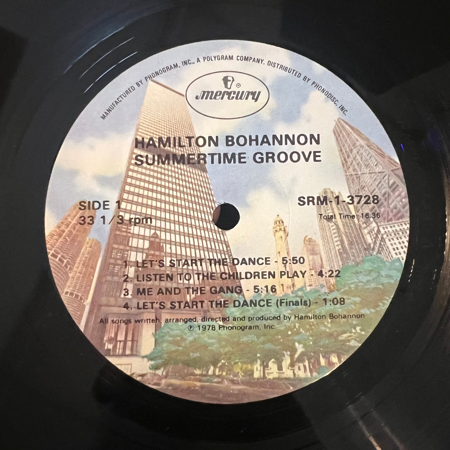 Hamilton Bohannon Summertime Groove LP Near Mint (NM or M-) Near Mint (NM or M-)