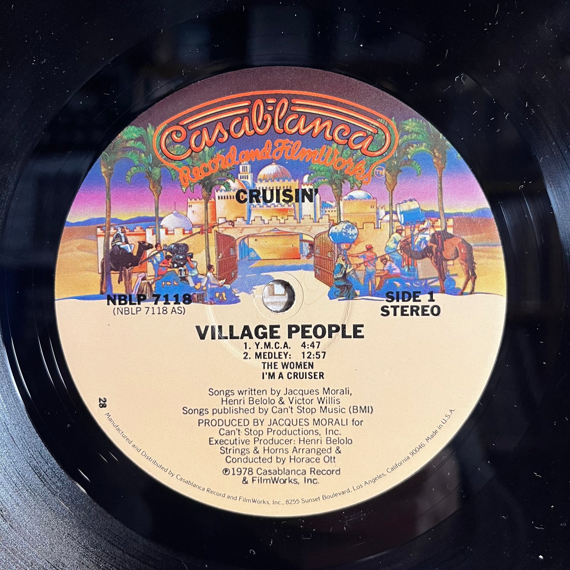 Village People - Cruisin' (28) | Near Mint (NM) Excellent (EX) - DISCO / USED *NEAR MINT*