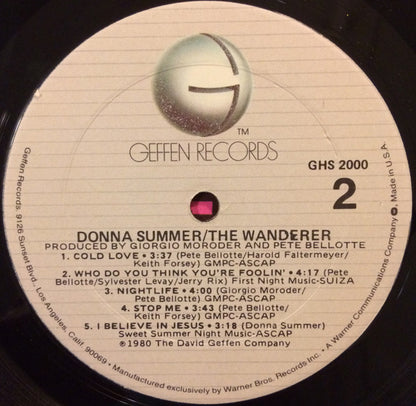 Donna Summer - The Wanderer *GOLDISC* | Near Mint (NM) Near Mint (NM) - DISCO / USED *NEAR MINT*