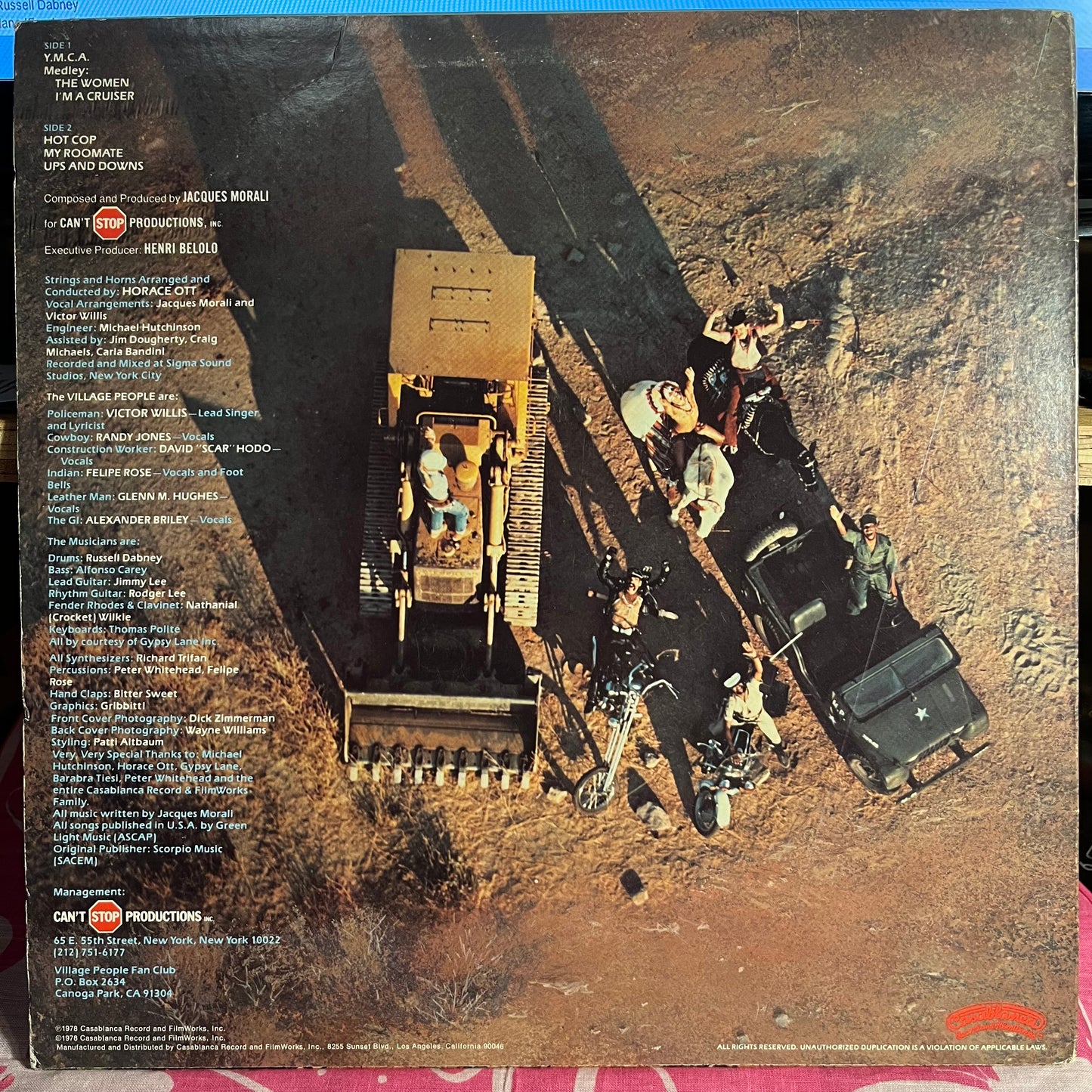 Village People - Cruisin' (28) | Near Mint (NM) Excellent (EX) - DISCO / USED *NEAR MINT*