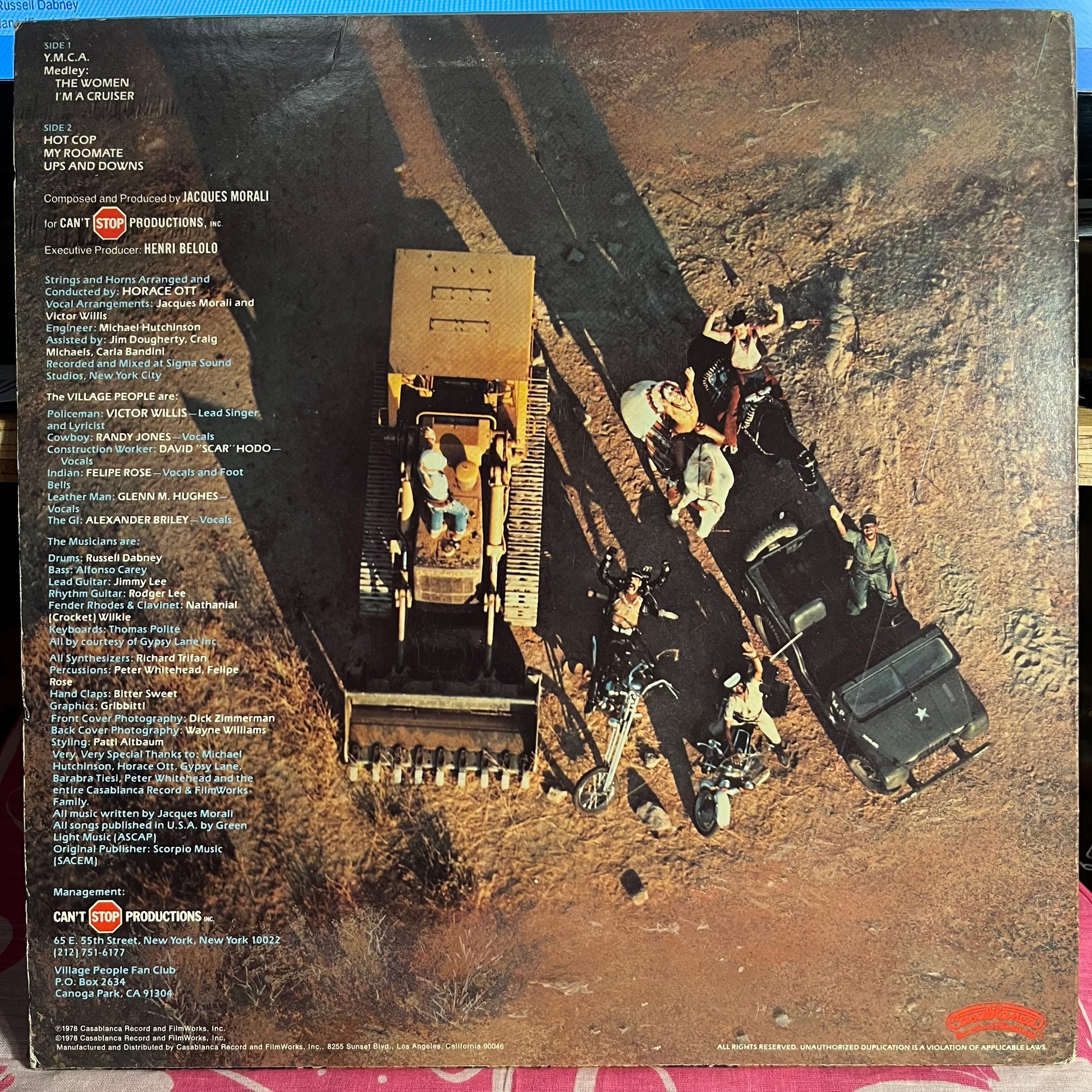 Village People - Cruisin' (28) | Near Mint (NM) Excellent (EX) - DISCO / USED *NEAR MINT*